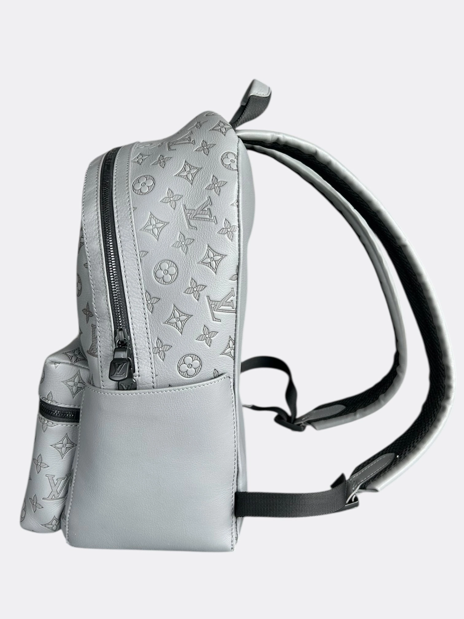 Louis Vuitton Grey Shadow Monogram Discovery Backpack
