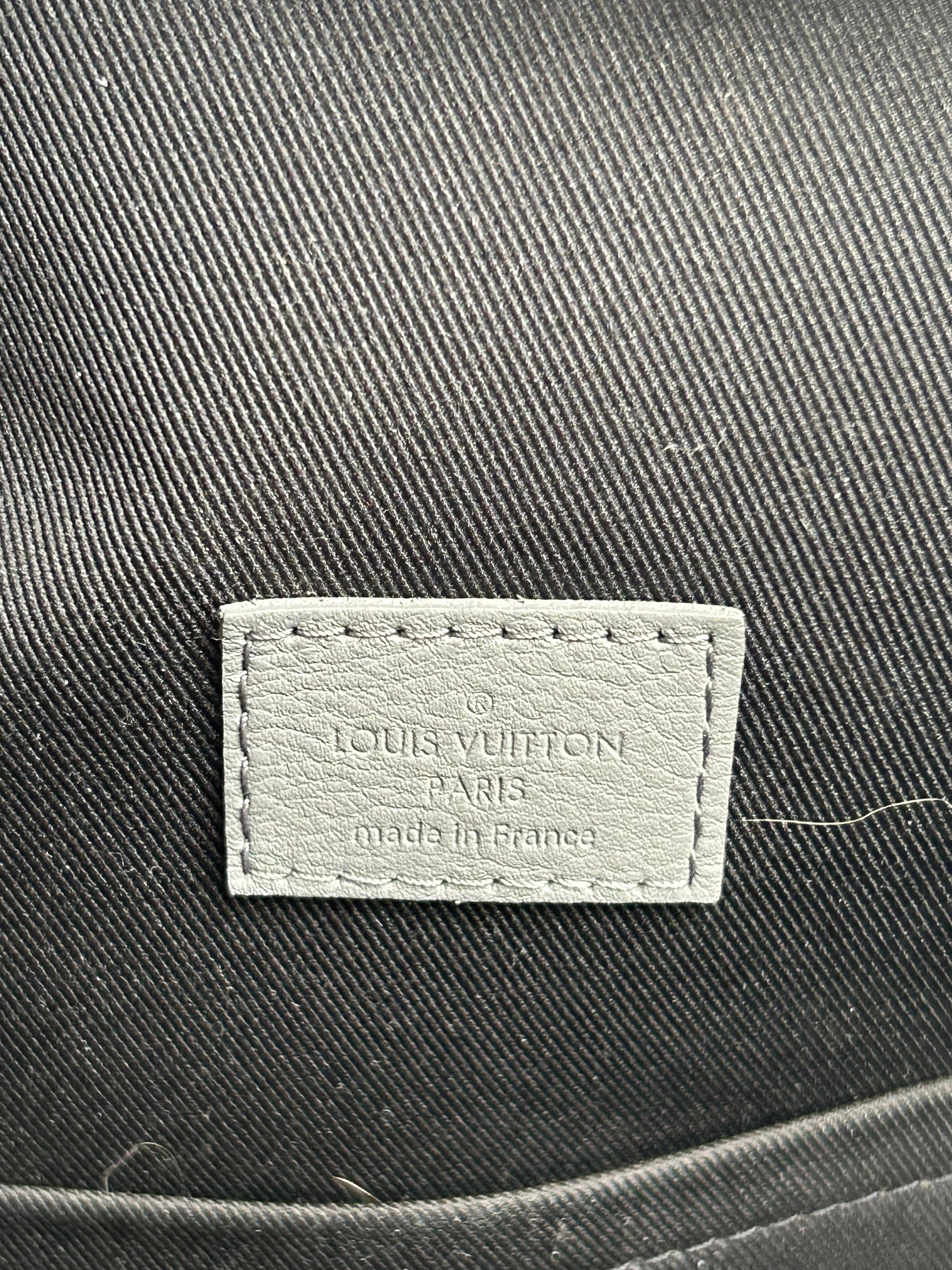 Louis Vuitton Grey Shadow Monogram Discovery Backpack
