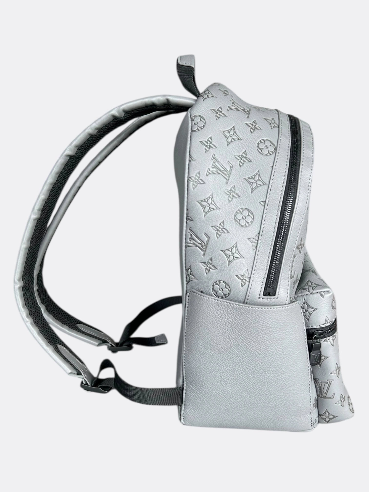 Louis Vuitton Grey Shadow Monogram Discovery Backpack