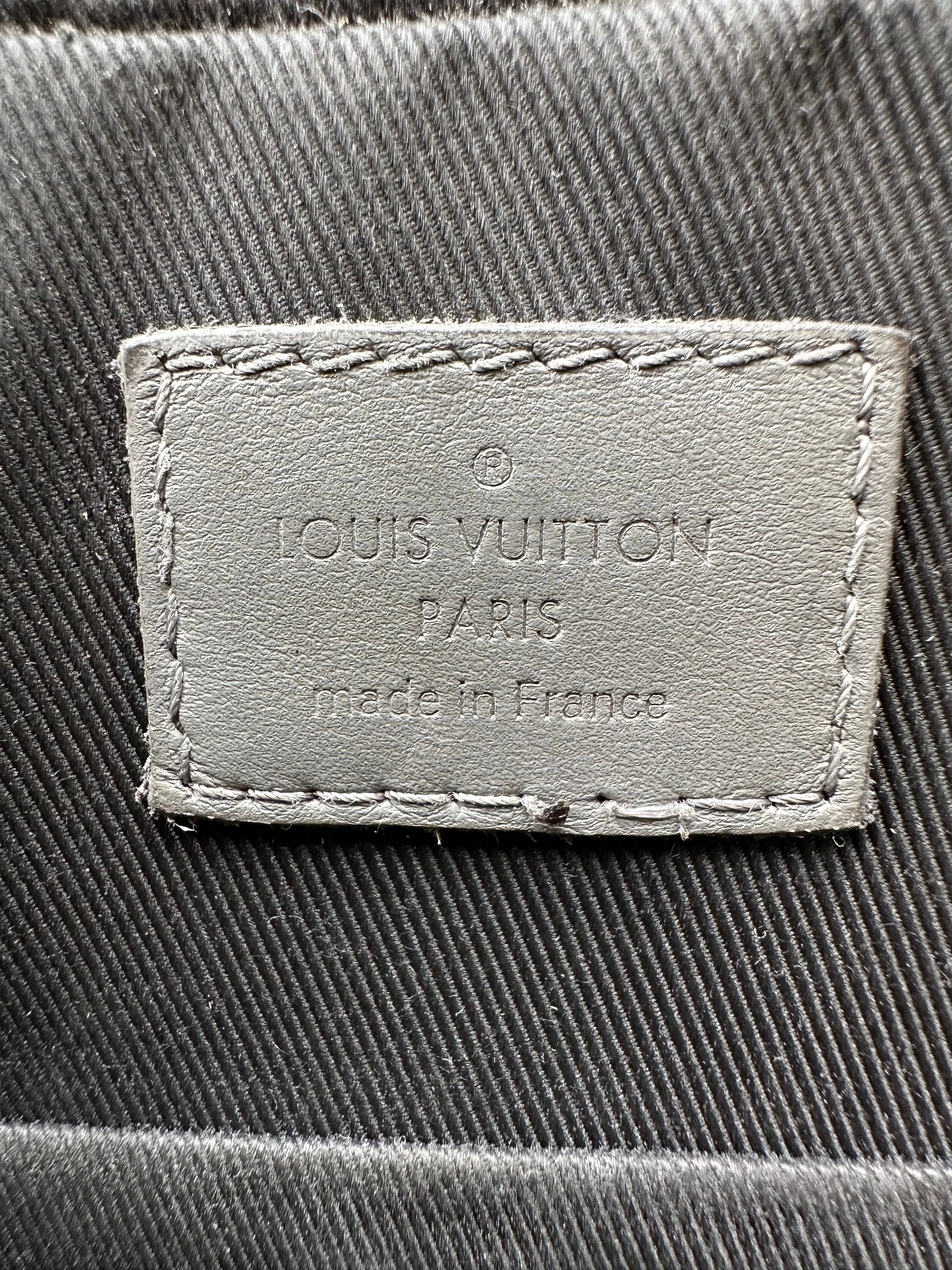 Louis Vuitton Grey Shadow Monogram Duo Messenger