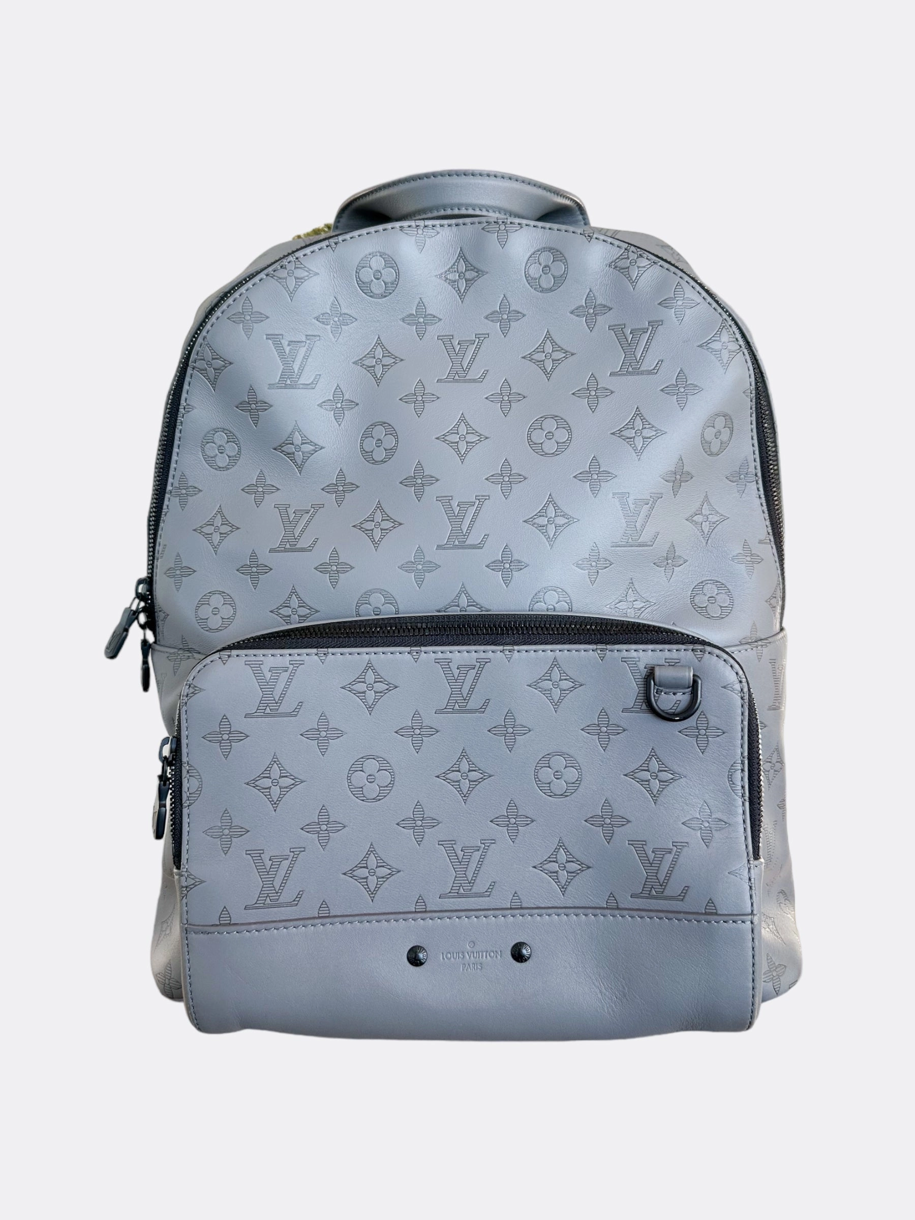 Louis Vuitton Grey Shadow Monogram Racer Backpack