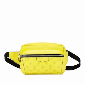 Louis Vuitton Jaune yellow Pvc Leather Sling Bag (Pre-Owned)