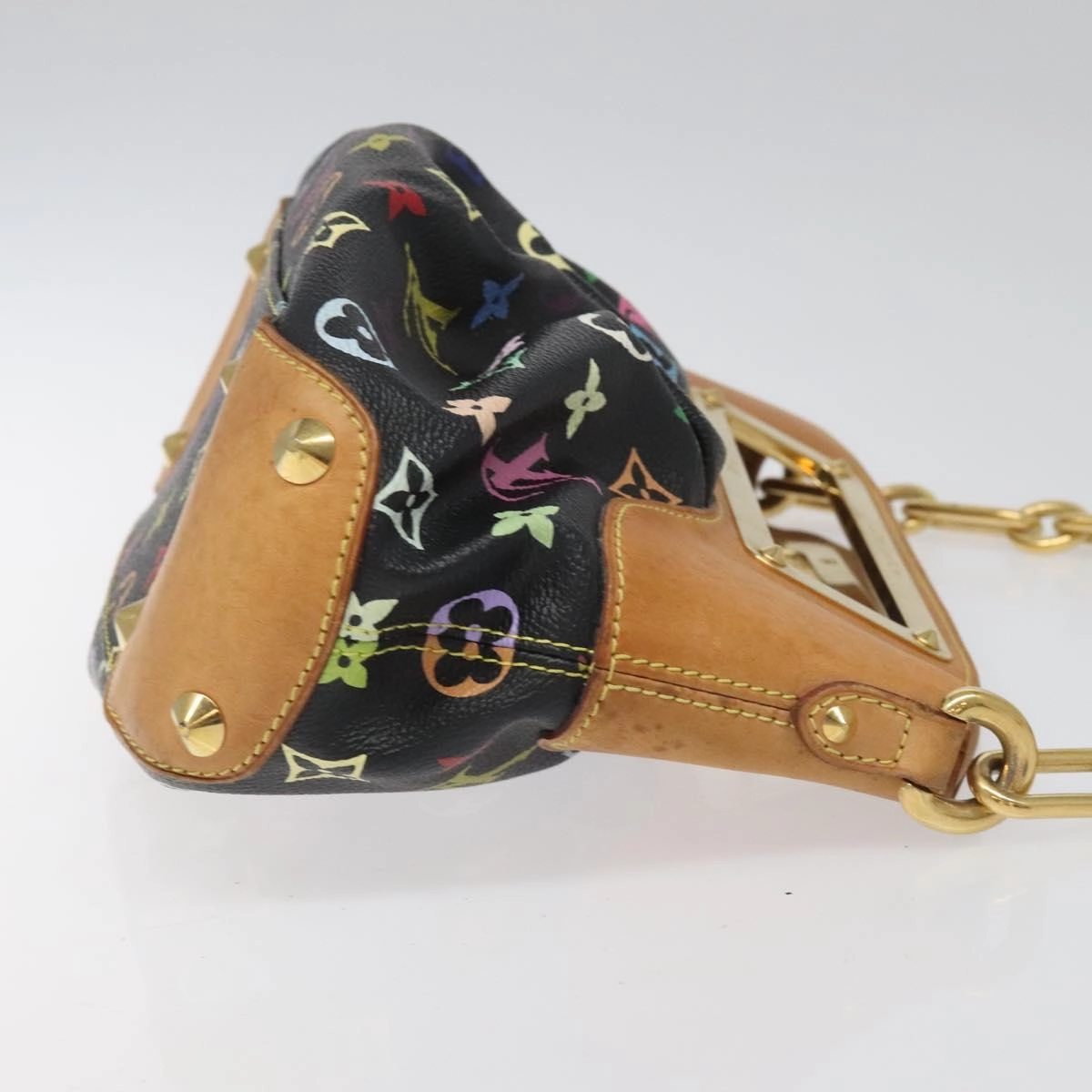 Louis Vuitton Judy Black Canvas Shoulder Bag