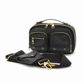 Louis Vuitton Leather Pouch Sling Bag (Pre-Owned)