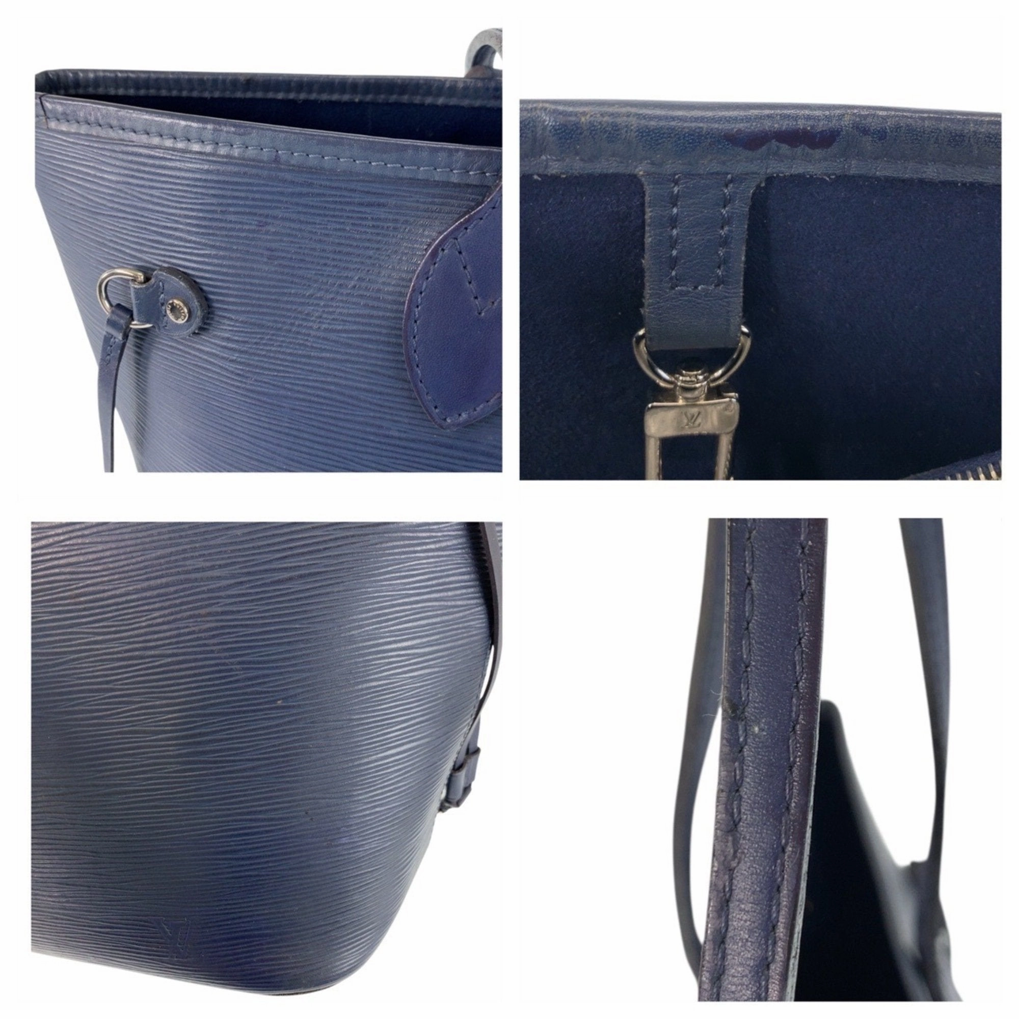 Louis Vuitton Leather Shoulder Bag Tote Bag (Pre-Owned)