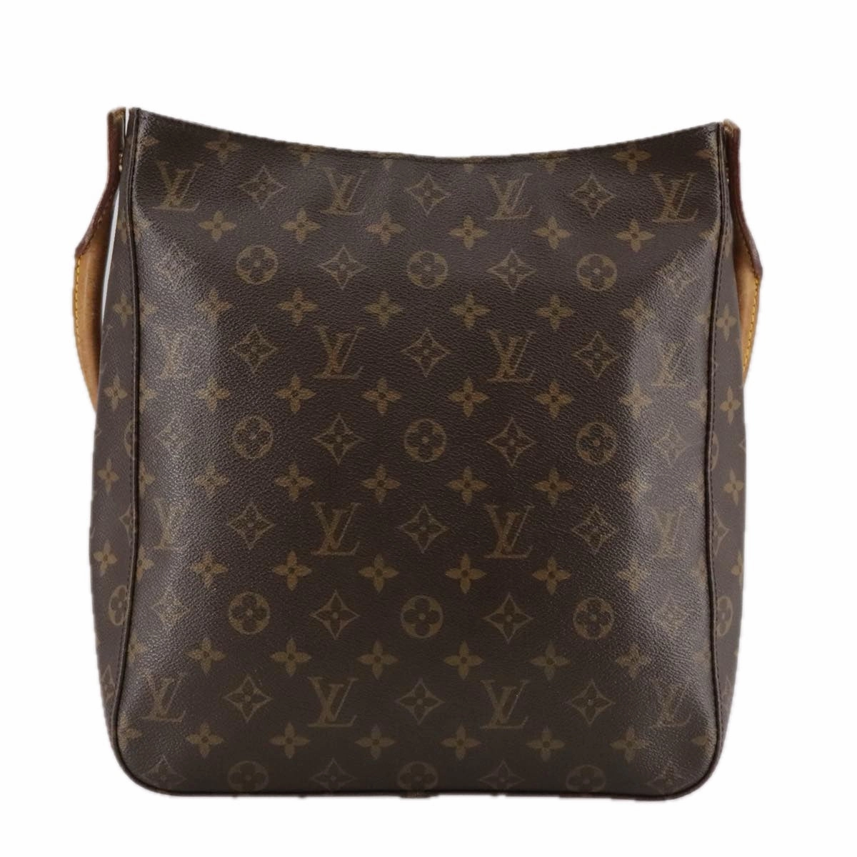 Louis Vuitton Looping Gm Brown Canvas Shoulder Bag