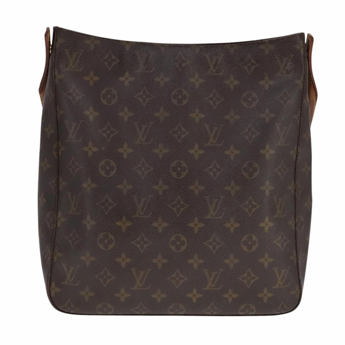 Louis Vuitton Looping Gm Brown Canvas Shoulder Bag