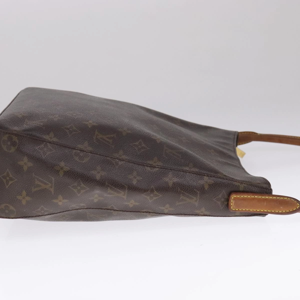 Louis Vuitton Looping Gm Brown Canvas Shoulder Bag