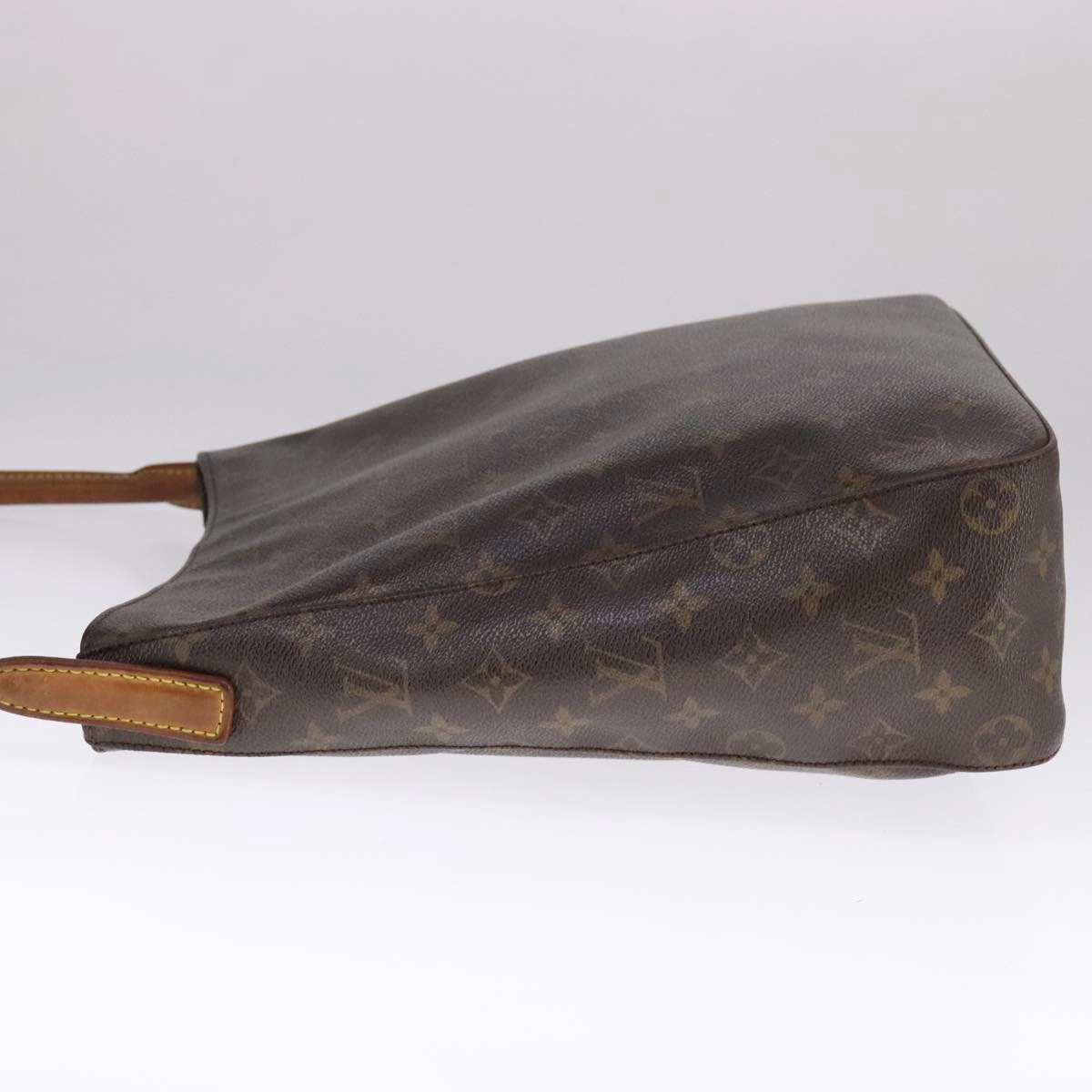 Louis Vuitton Looping Gm Brown Canvas Shoulder Bag
