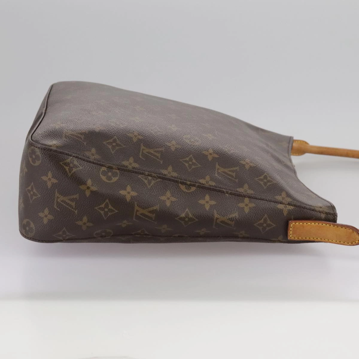 Louis Vuitton Looping Gm Brown Canvas Shoulder Bag