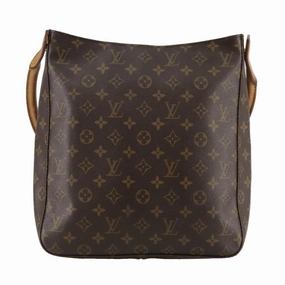 Louis Vuitton Looping Gm Brown Canvas Shoulder Bag