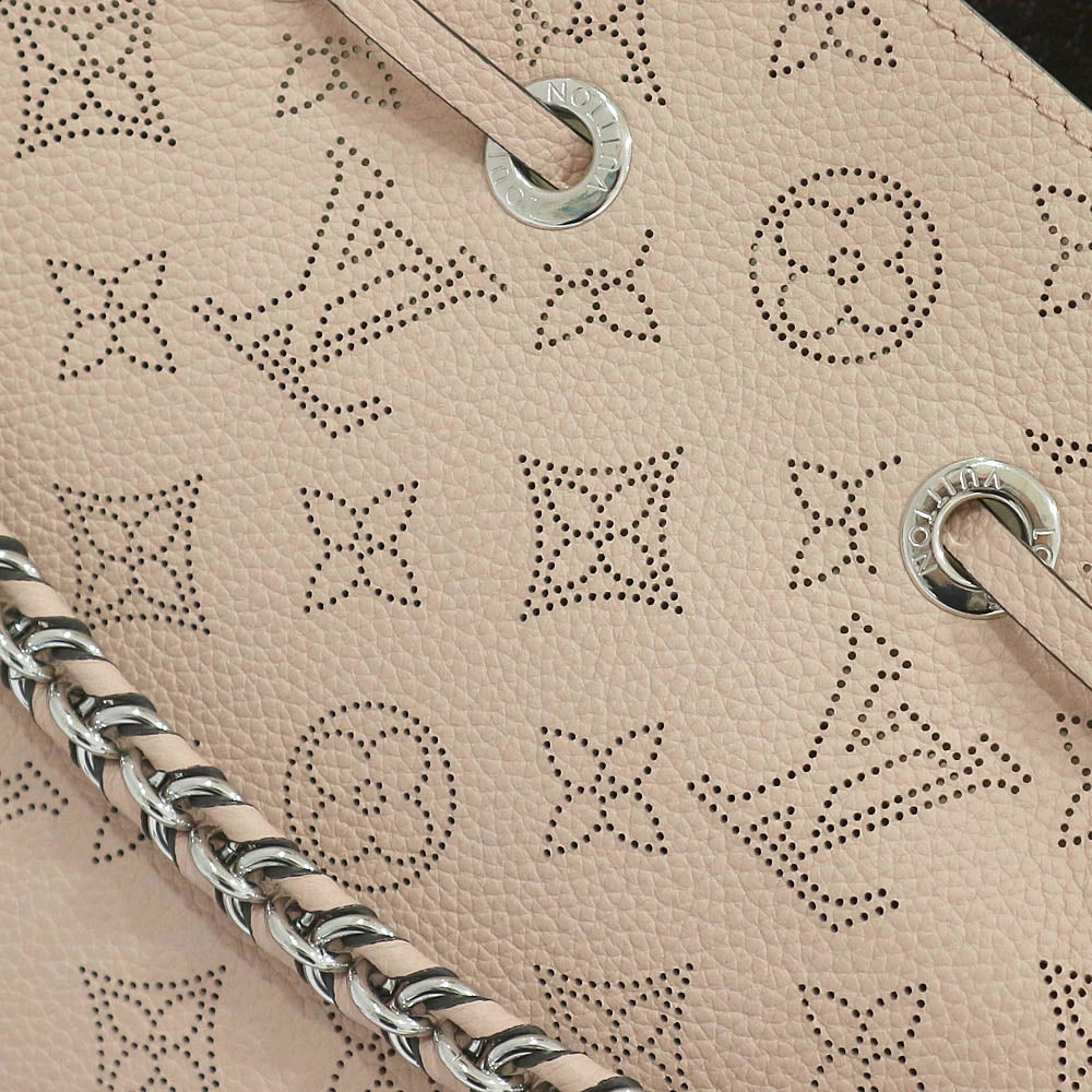 LOUIS VUITTON Louis Vuitton Shoulder Bag Bella M57068/ Monogram Machina Magnolia Pink Color Silver   Women External Handmade  Bag Box
