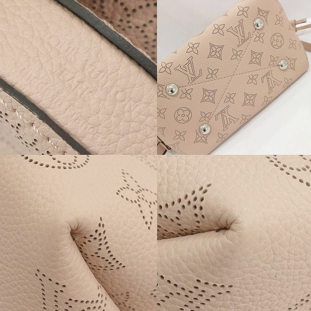 LOUIS VUITTON Louis Vuitton Shoulder Bag Bella M57068/ Monogram Machina Magnolia Pink Color Silver   Women External Handmade  Bag Box