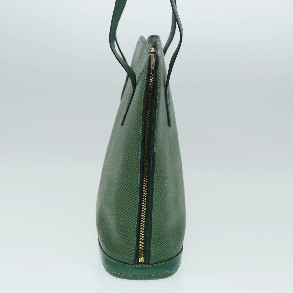Louis Vuitton Lussac Green Leather Shoulder Bag