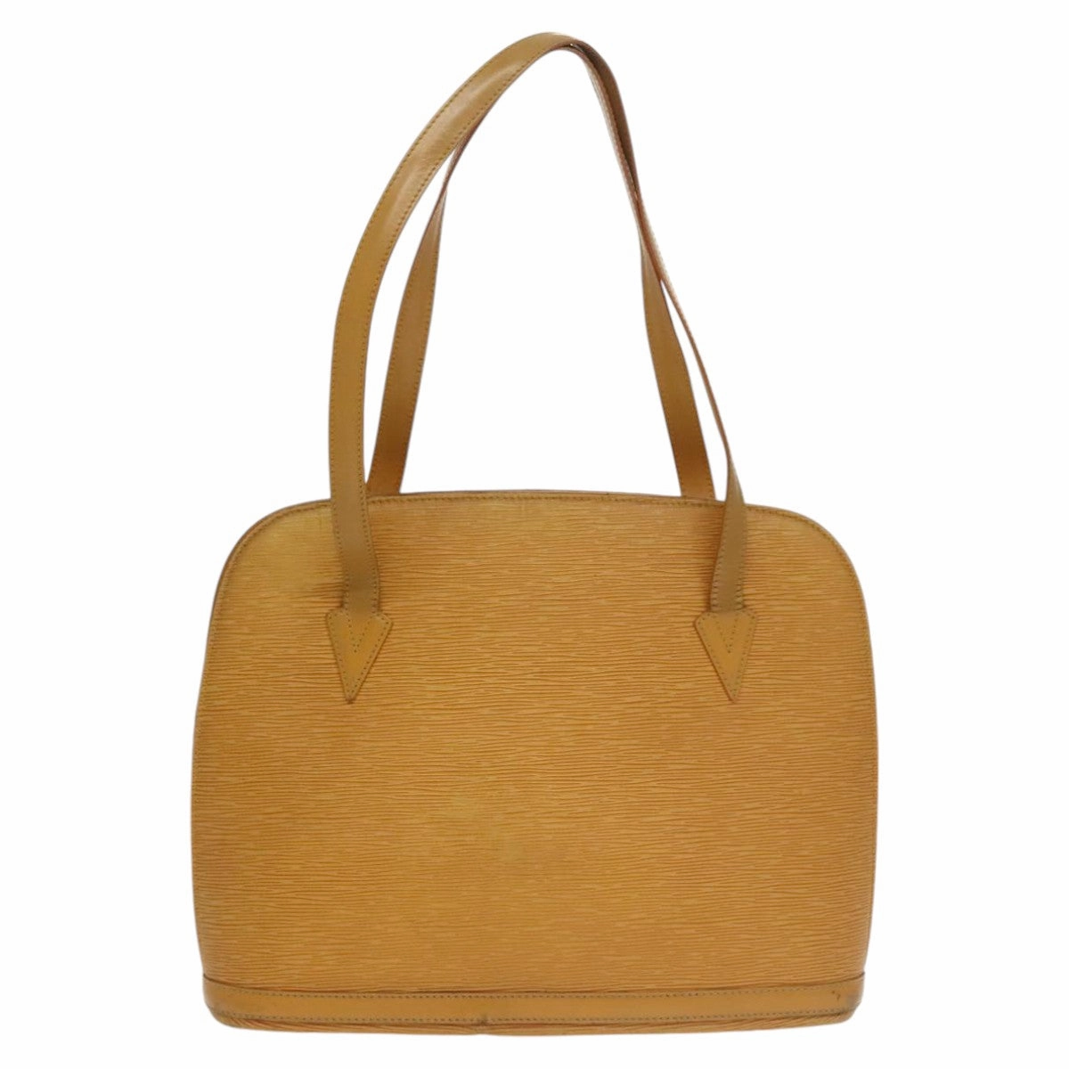 Louis Vuitton Lussac Yellow Leather Shoulder Bag