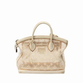 Louis Vuitton LV Monogram Lockit East/West Satchel