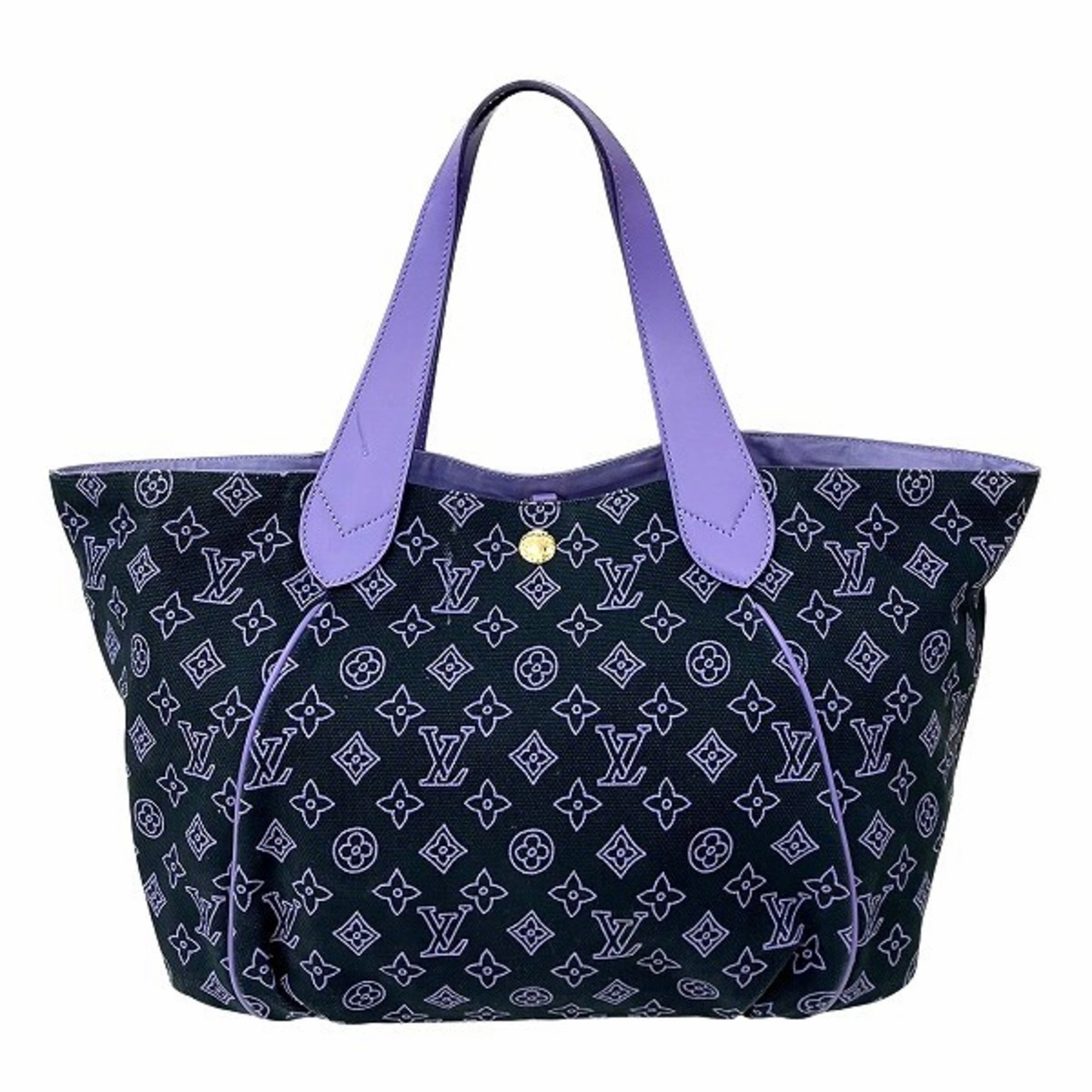 Louis Vuitton Marine Navy Monogram Shoulder Bag Tote Bag (Pre-Owned)