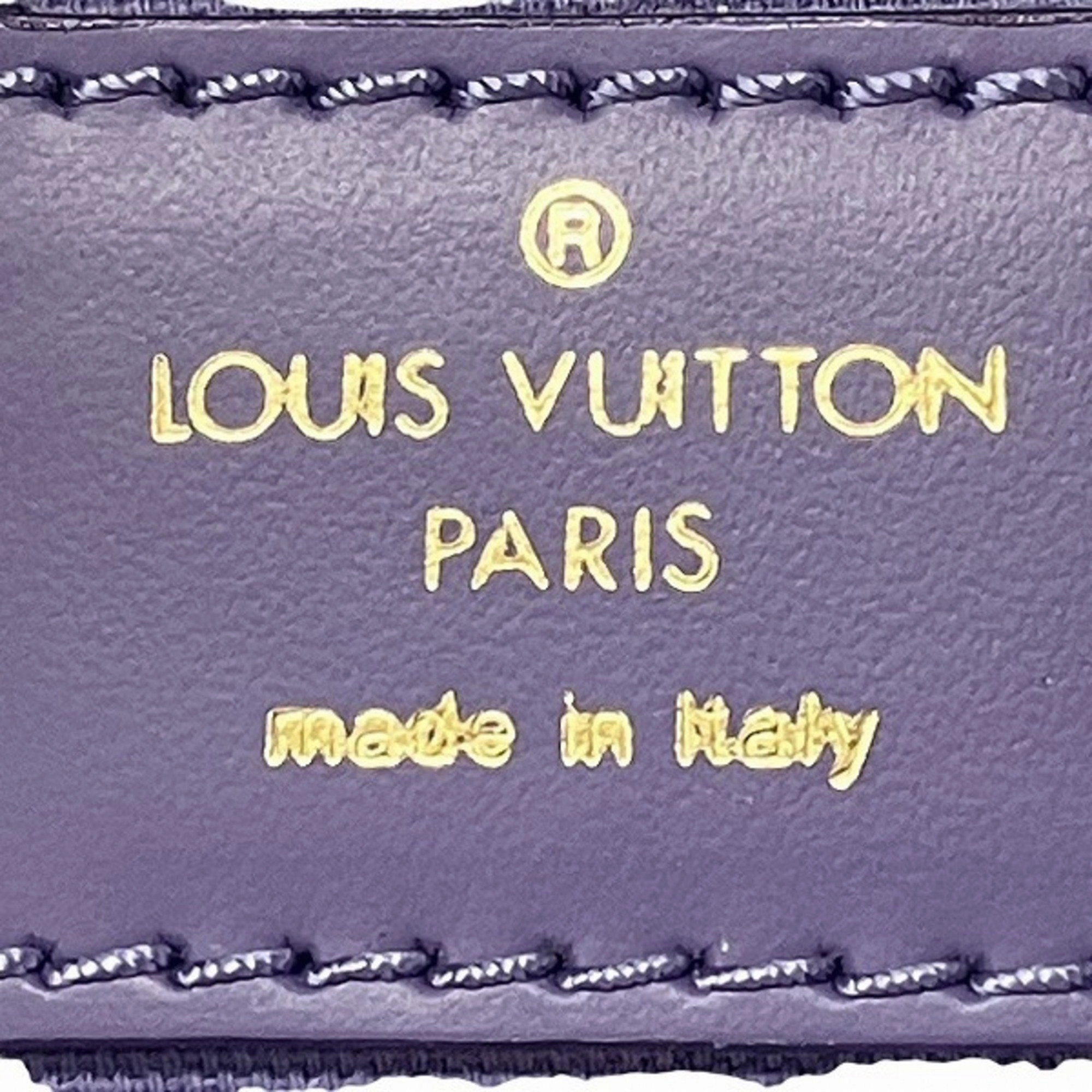 Louis Vuitton Marine Navy Monogram Shoulder Bag Tote Bag (Pre-Owned)