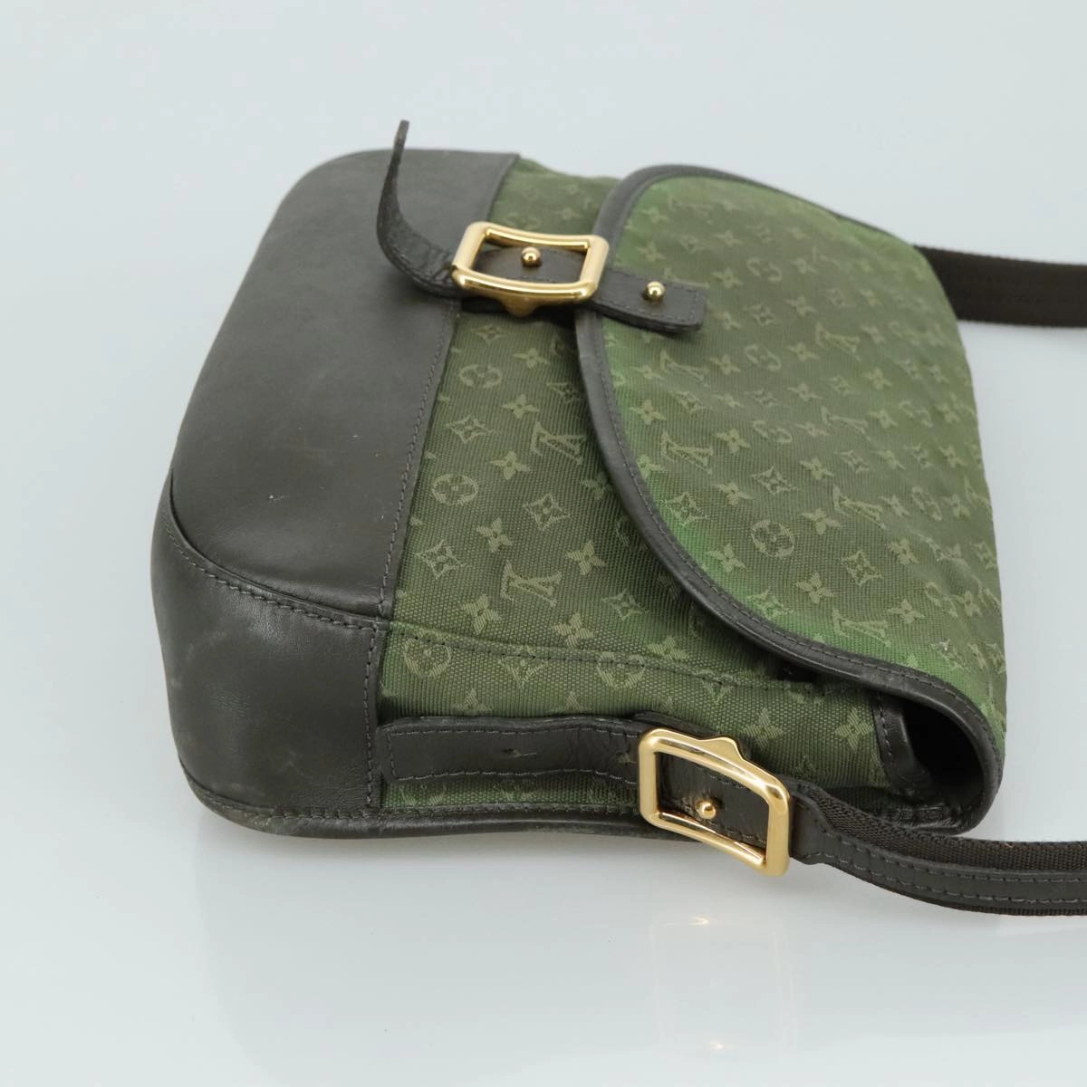 Louis Vuitton Marjorie Khaki Canvas Shoulder Bag