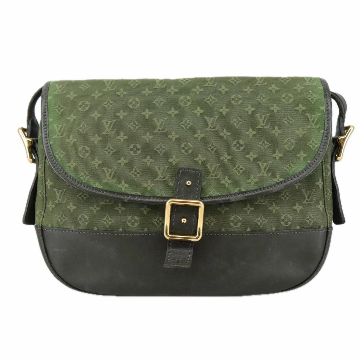 Louis Vuitton Marjorie Khaki Canvas Shoulder Bag