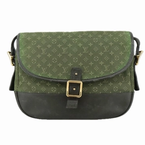 Louis Vuitton Marjorie Khaki Canvas Shoulder Bag