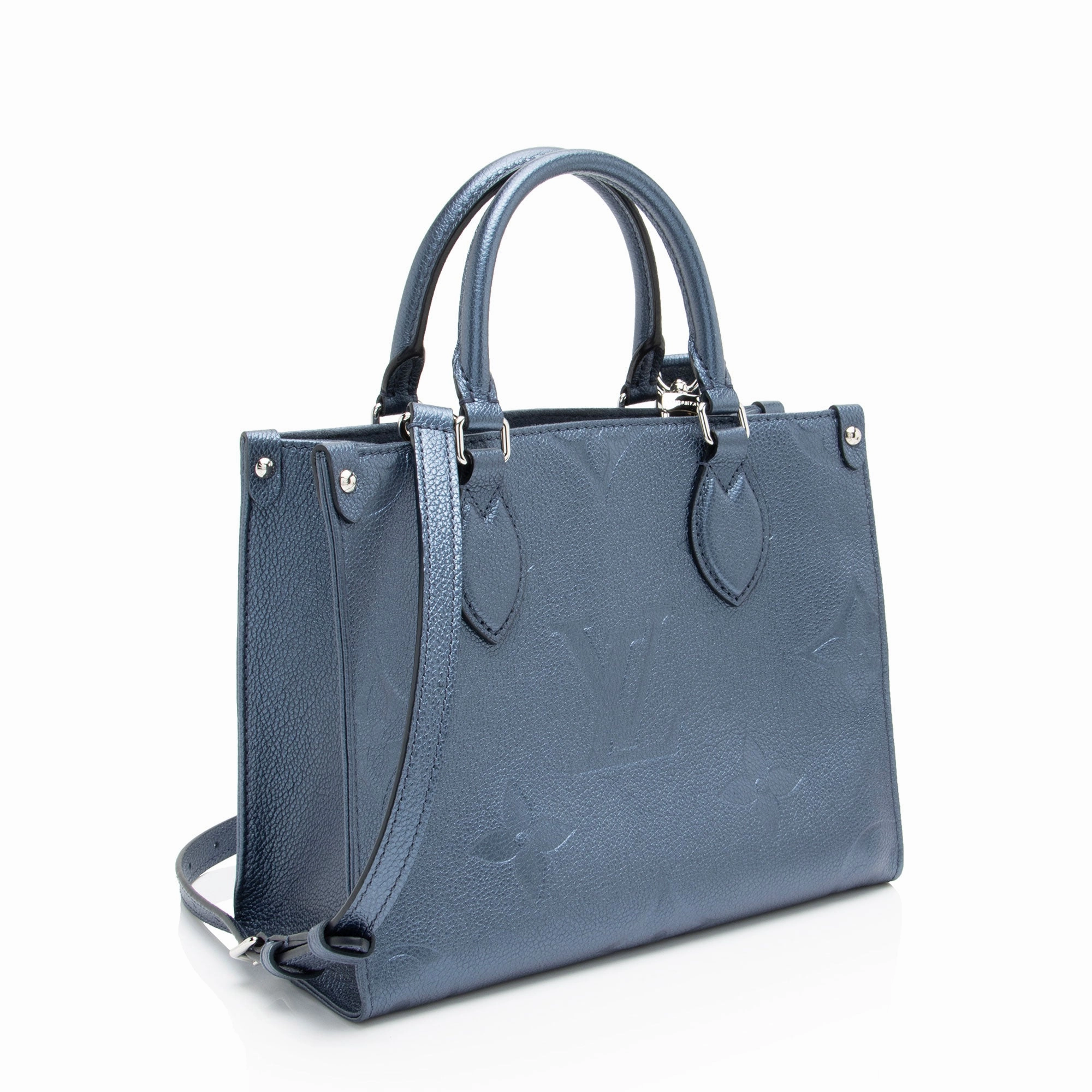 Louis Vuitton Metallic Giant Monogram Empreinte Onthego PM Tote