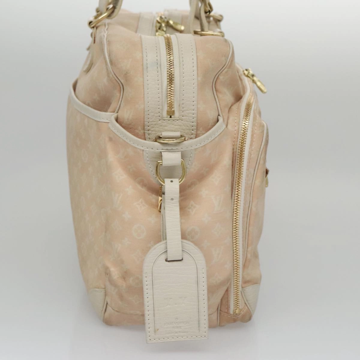Louis Vuitton Mini Lin Pink Canvas Shoulder Bag