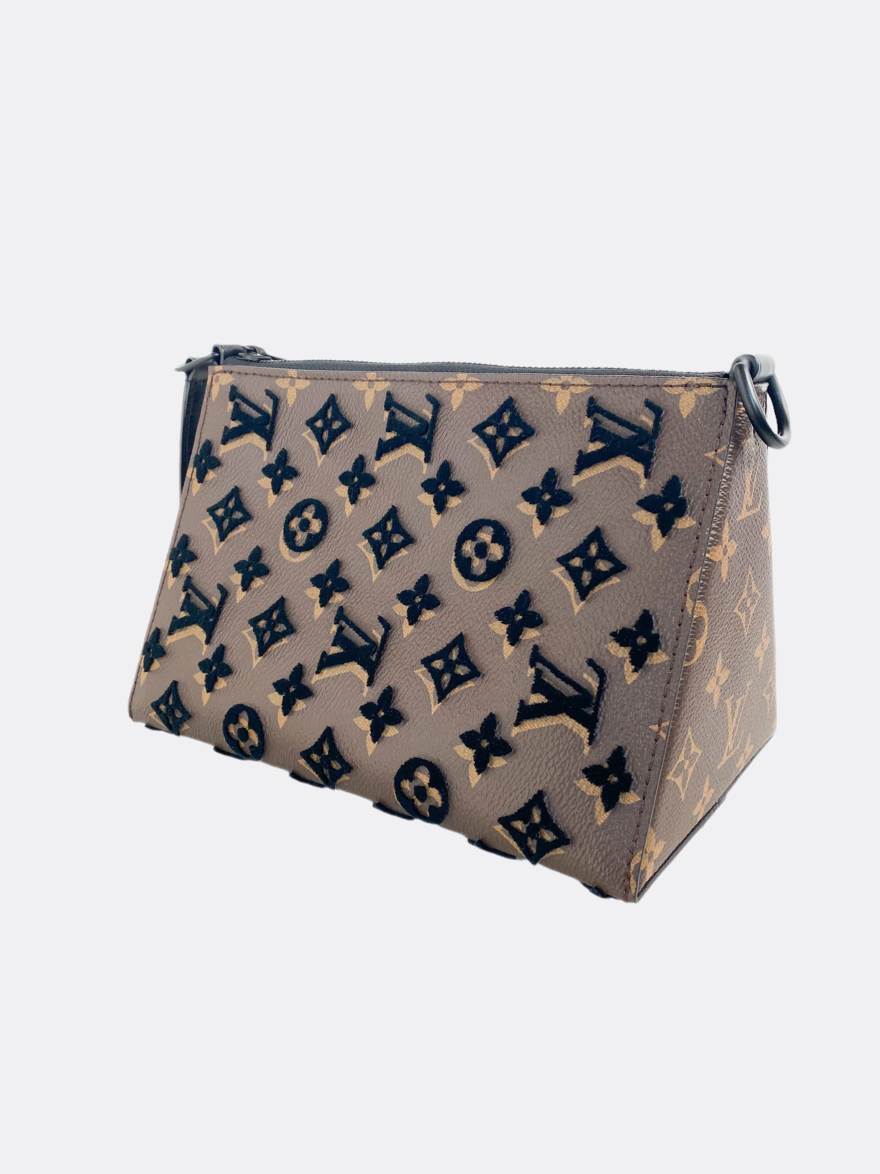 Louis Vuitton Mini Triangle Tuffetage Soft Trunk Bag