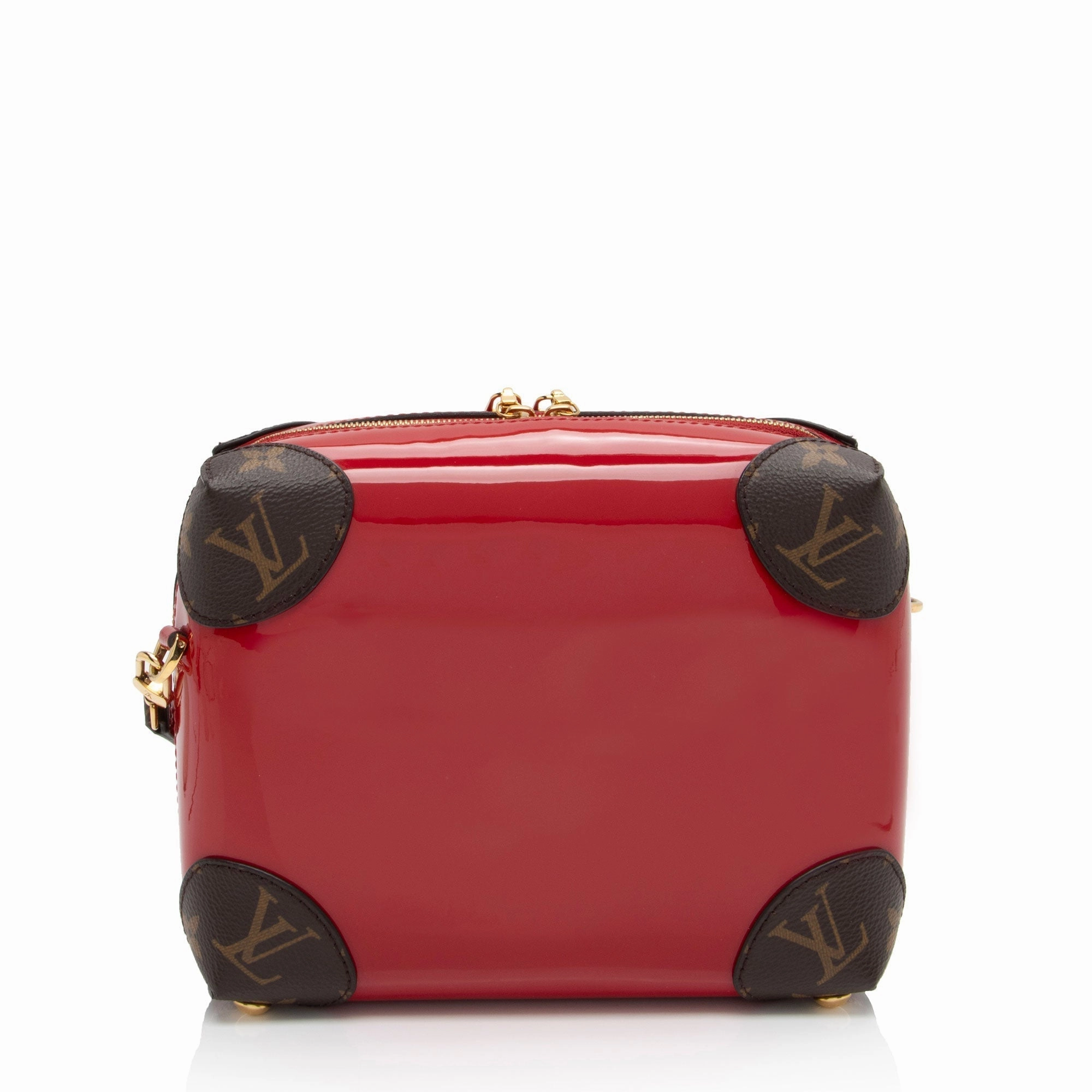 Louis Vuitton Miroir Patent Leather Venice Shoulder Bag (SHF-sJeW36)
