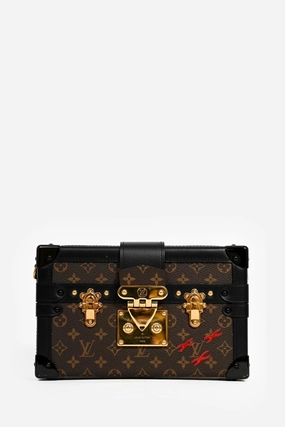 Louis Vuitton Monogram 'Petite Malle' Crossbody Bag