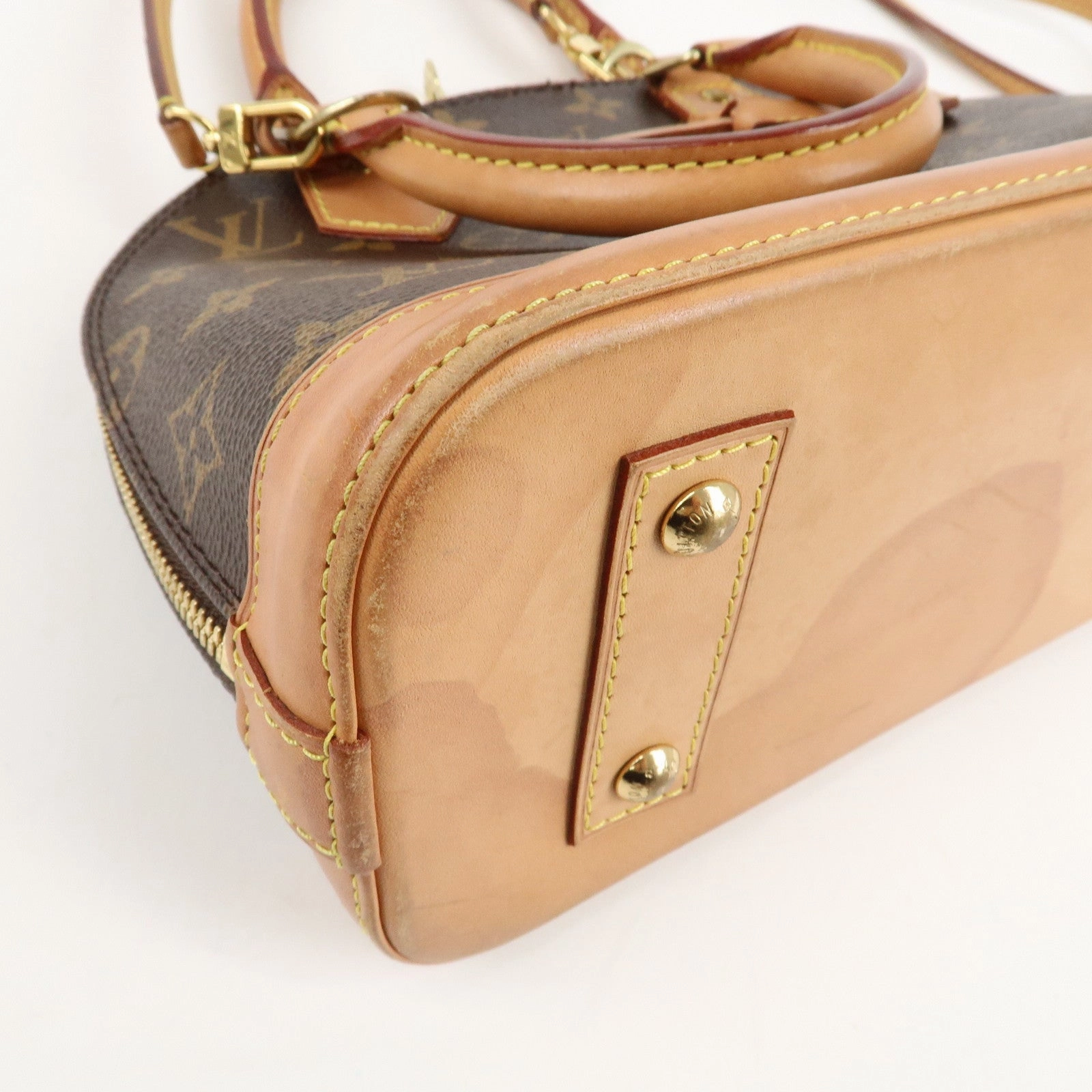 Louis Vuitton Monogram Alma BB 2Way Hand Bag Shoulder Bag M53152