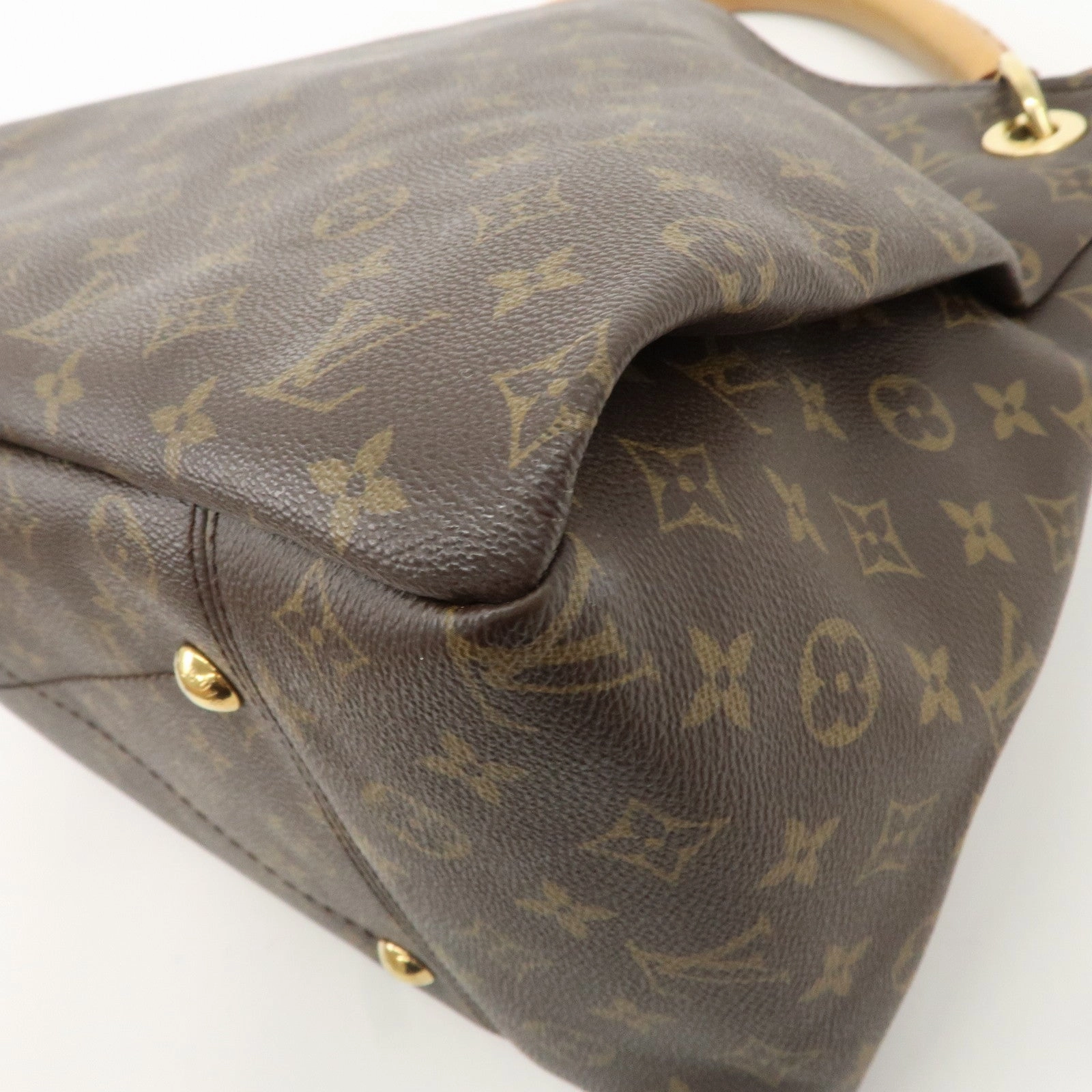 Louis Vuitton Monogram Artsy MM Shoulder Bag Brown M40249
