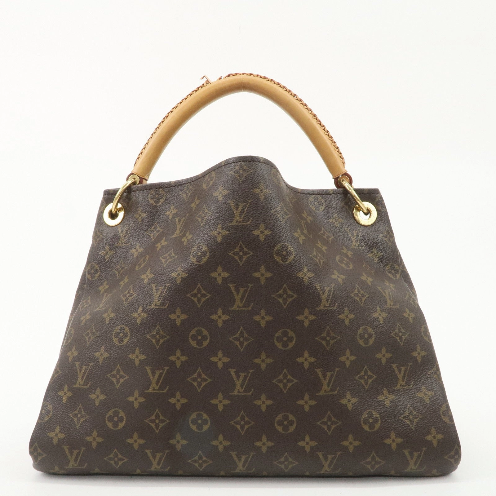 Louis Vuitton Monogram Artsy MM Shoulder Bag Brown M40249