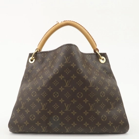 Louis Vuitton Monogram Artsy MM Shoulder Bag Brown M40249