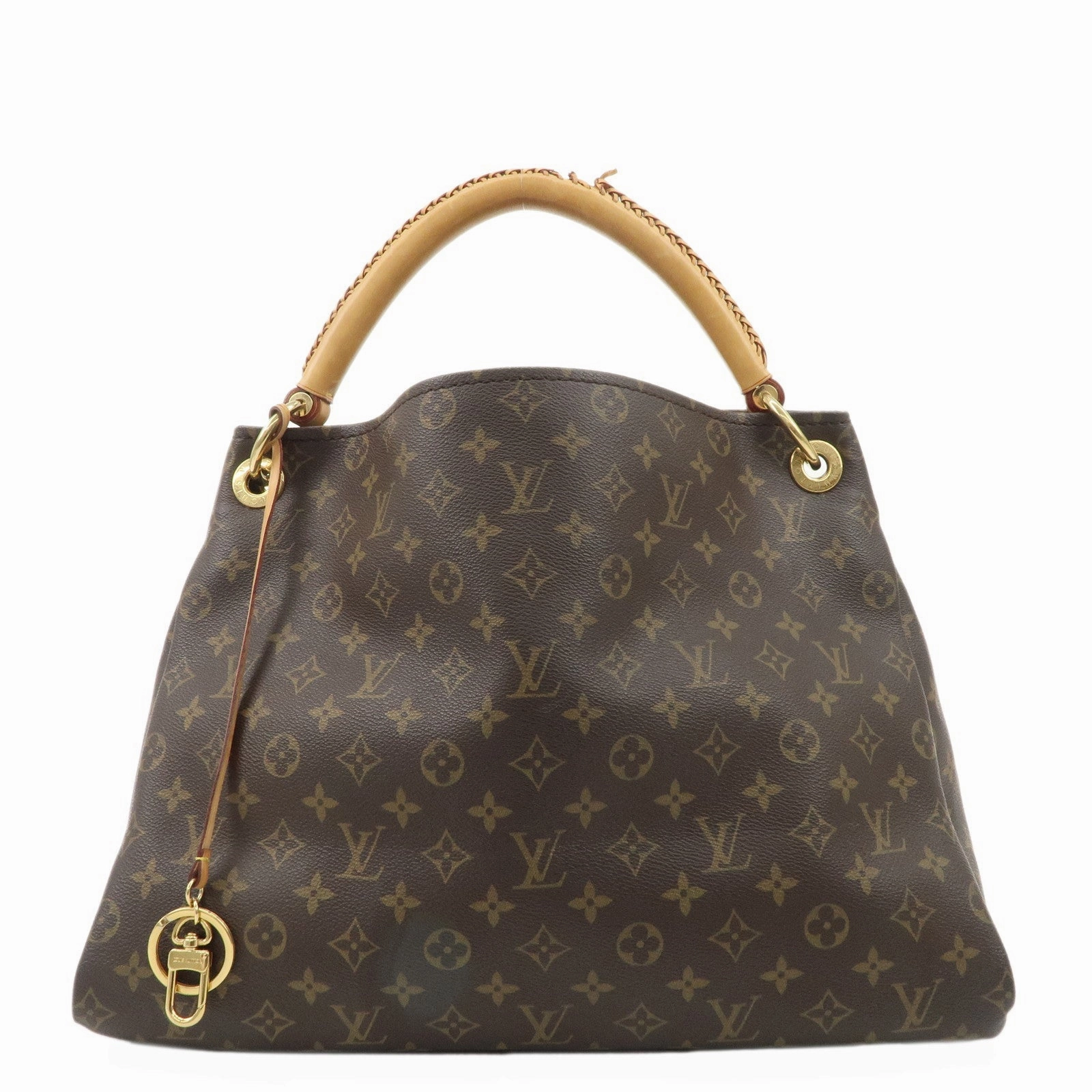 Louis Vuitton Monogram Artsy MM Shoulder Bag Brown M40249