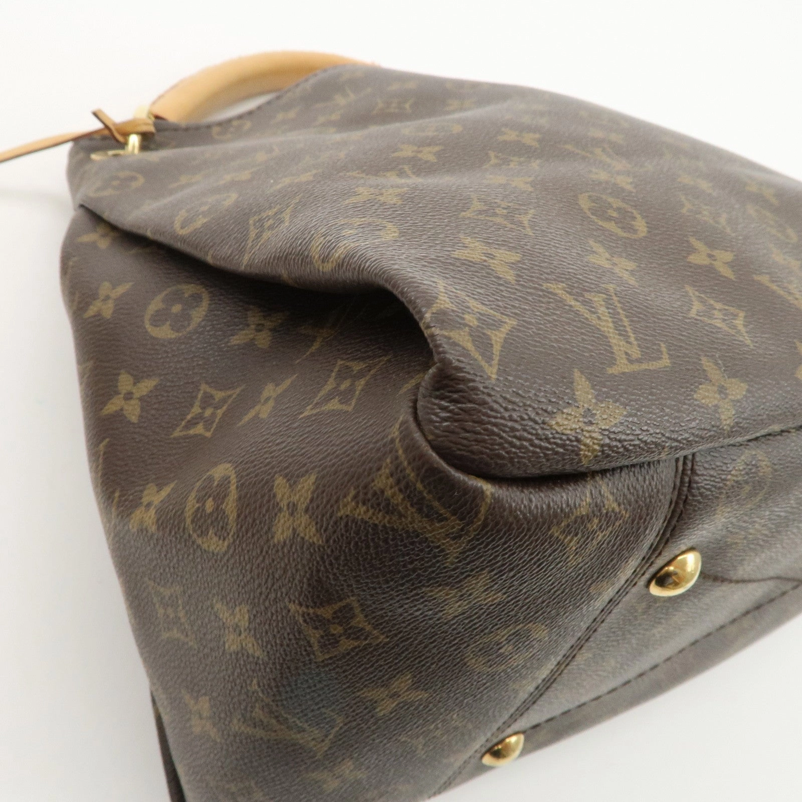 Louis Vuitton Monogram Artsy MM Shoulder Bag Brown M40249