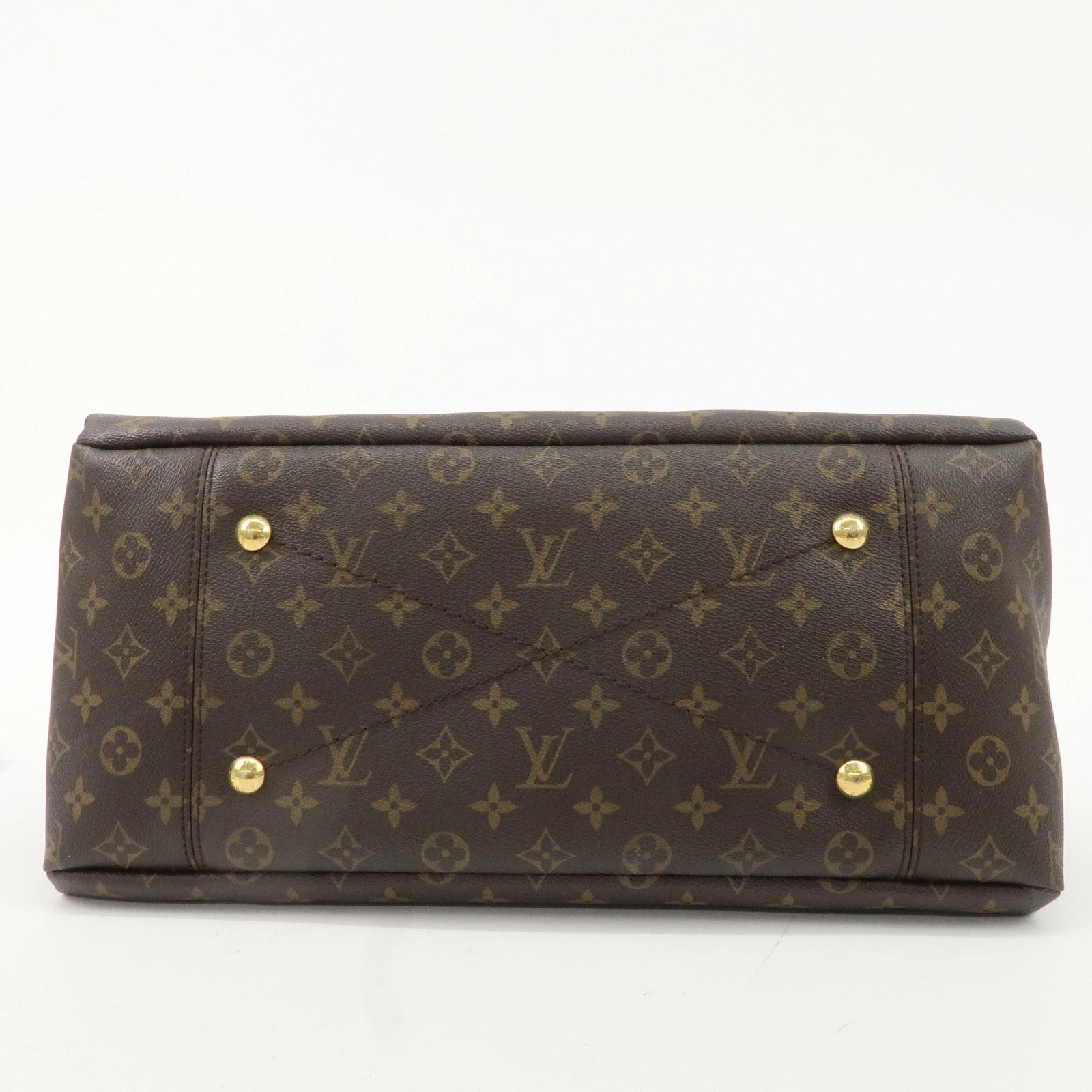 Louis Vuitton Monogram Artsy MM Shoulder Bag Brown M40249