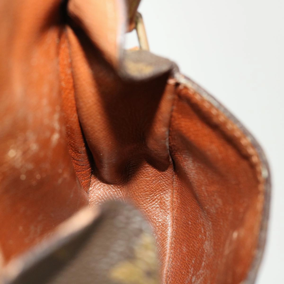 LOUIS VUITTON Monogram Bebe Saint Cloud Shoulder Bag M51245 LV yk6637B