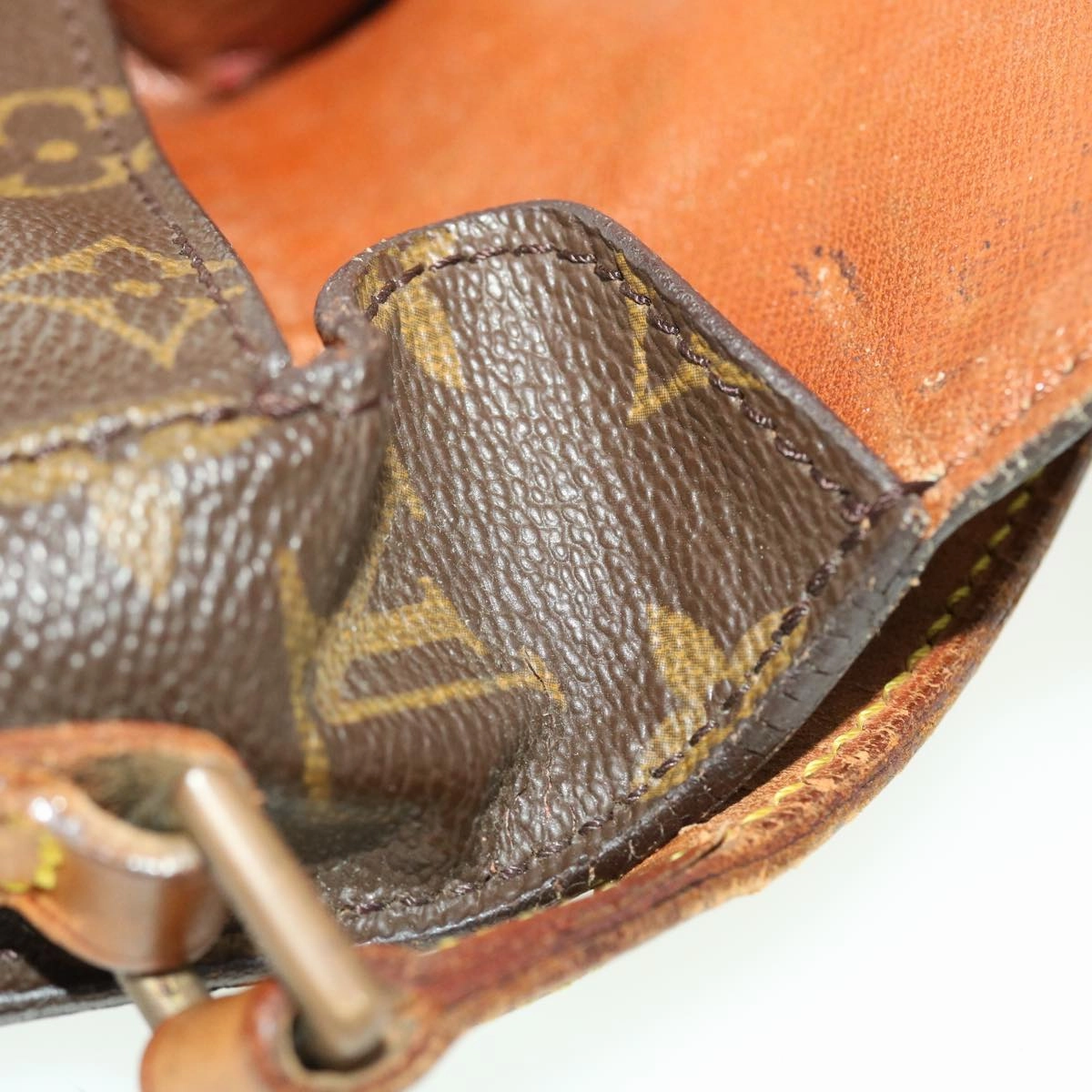 LOUIS VUITTON Monogram Bebe Saint Cloud Shoulder Bag M51245 LV yk6637B