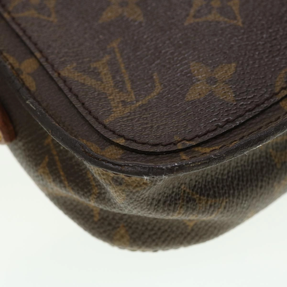 LOUIS VUITTON Monogram Bebe Saint Cloud Shoulder Bag M51245 LV yk6637B