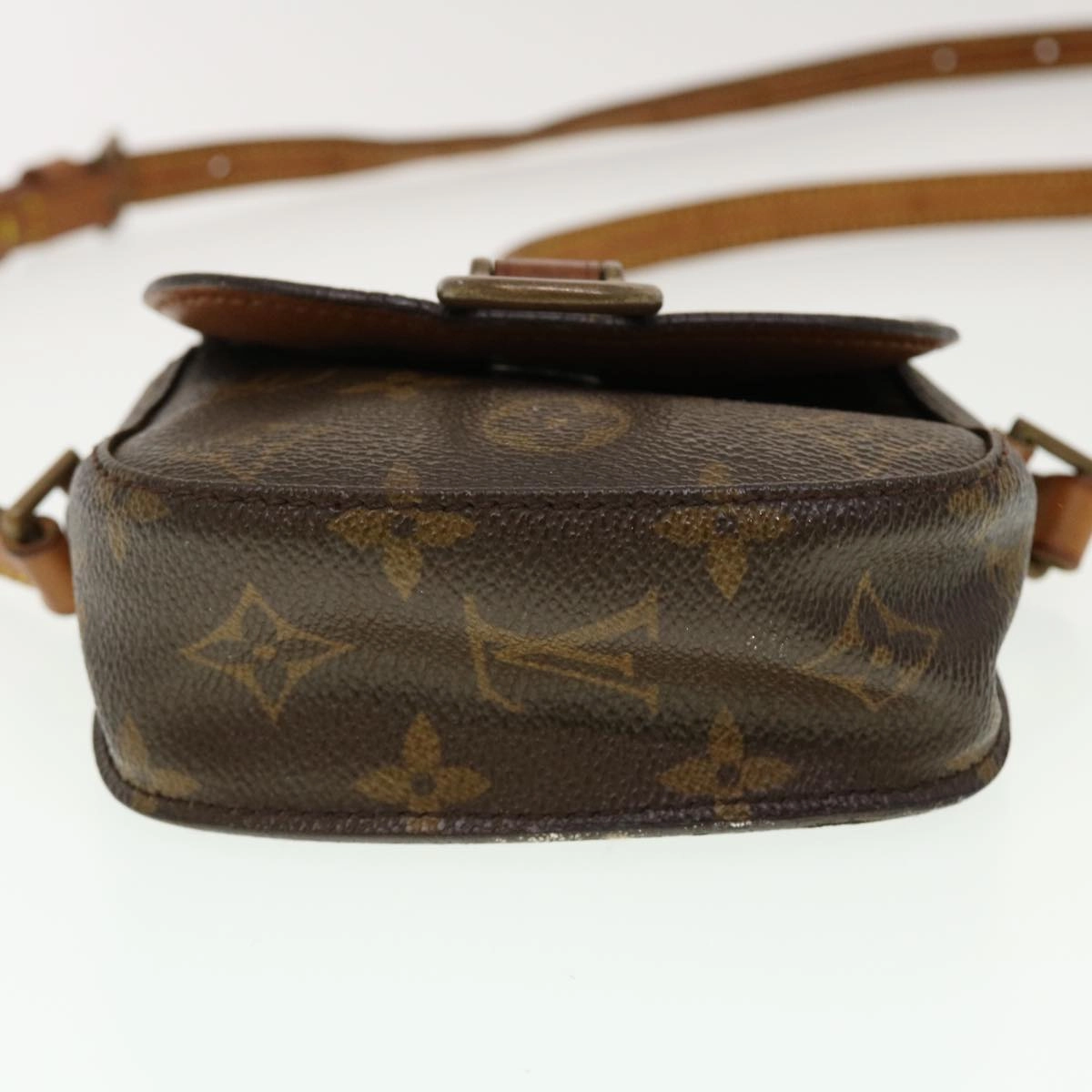 LOUIS VUITTON Monogram Bebe Saint Cloud Shoulder Bag M51245 LV yk6637B