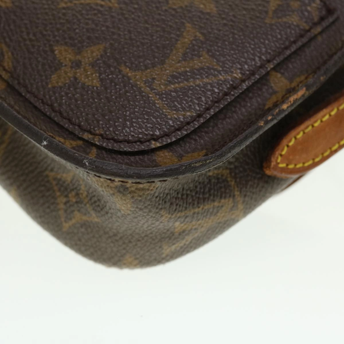 LOUIS VUITTON Monogram Bebe Saint Cloud Shoulder Bag M51245 LV yk6637B