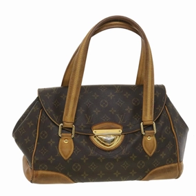 LOUIS VUITTON Monogram Beverly GM Shoulder Bag M40120 LV yk6152B