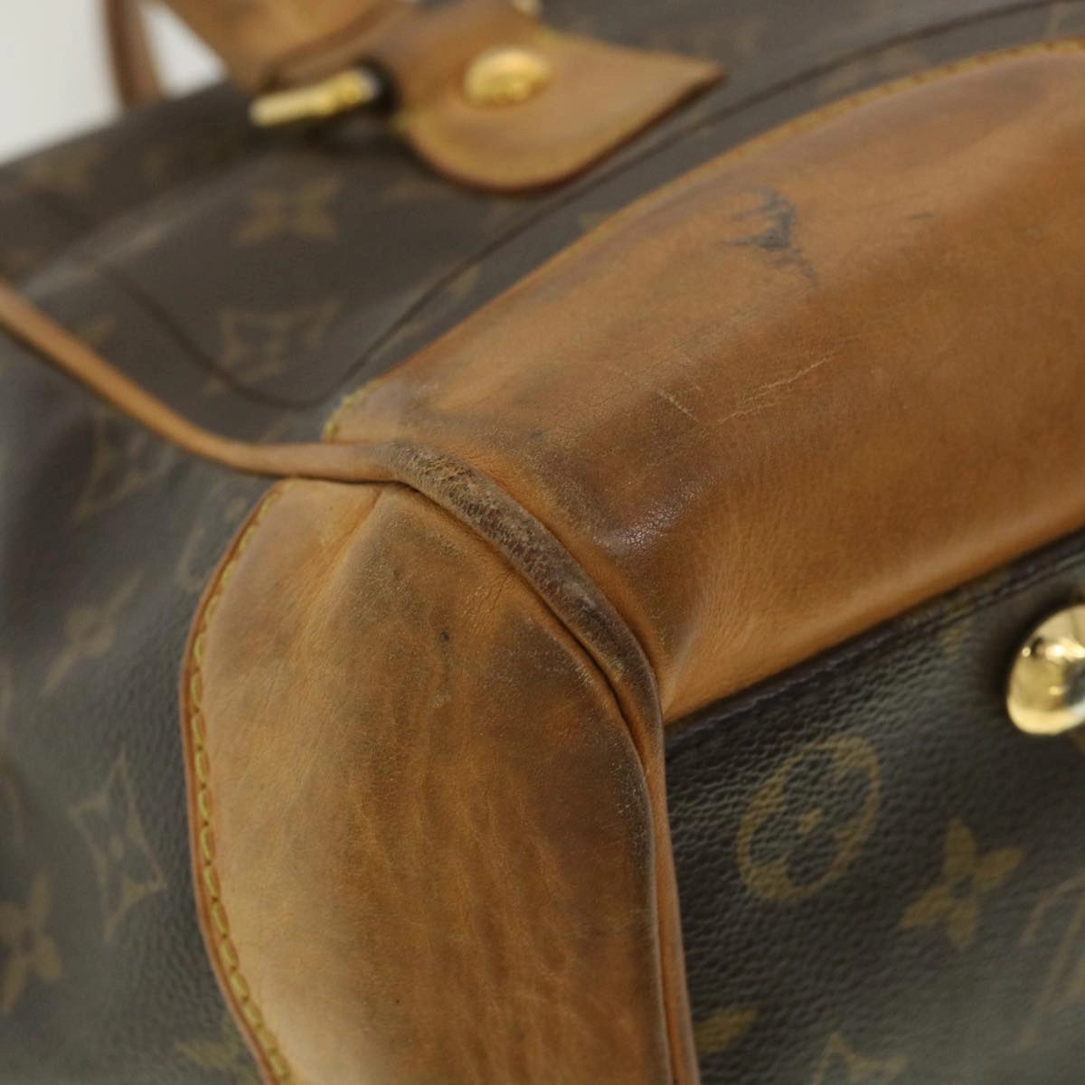 LOUIS VUITTON Monogram Beverly GM Shoulder Bag M40120 LV yk6152B
