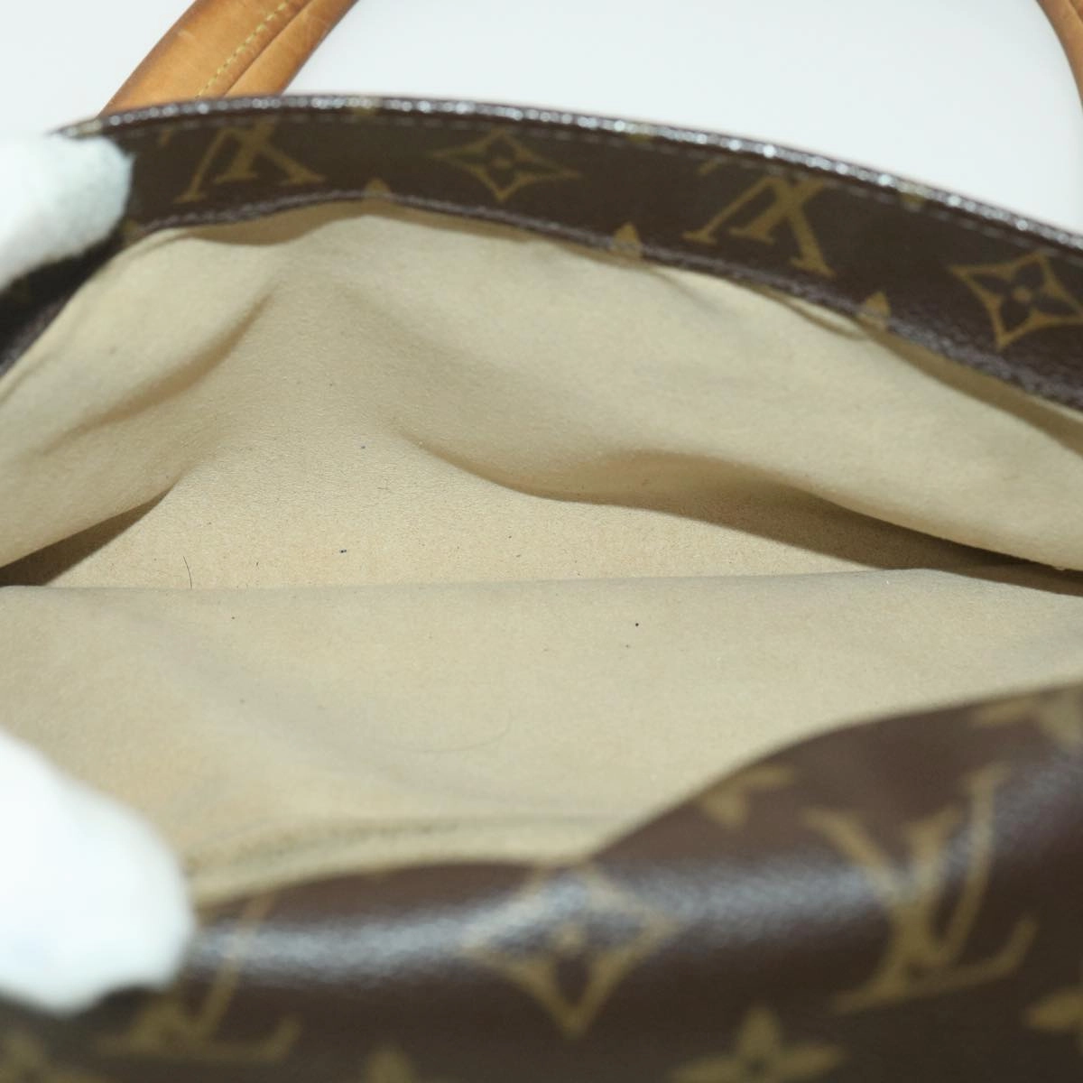 LOUIS VUITTON Monogram Beverly GM Shoulder Bag M40120 LV yk6152B