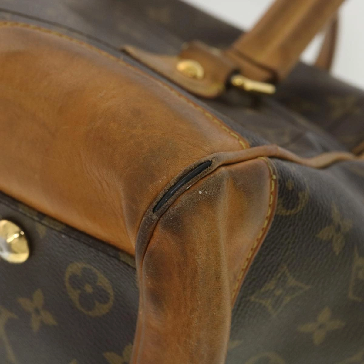 LOUIS VUITTON Monogram Beverly GM Shoulder Bag M40120 LV yk6152B