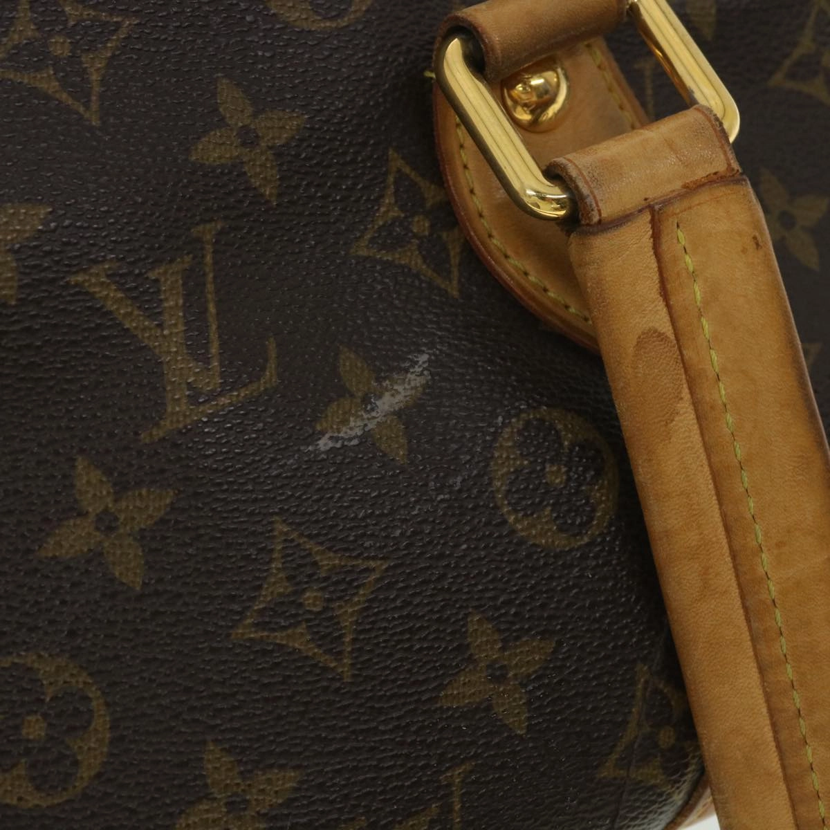 LOUIS VUITTON Monogram Beverly GM Shoulder Bag M40120 LV yk6152B