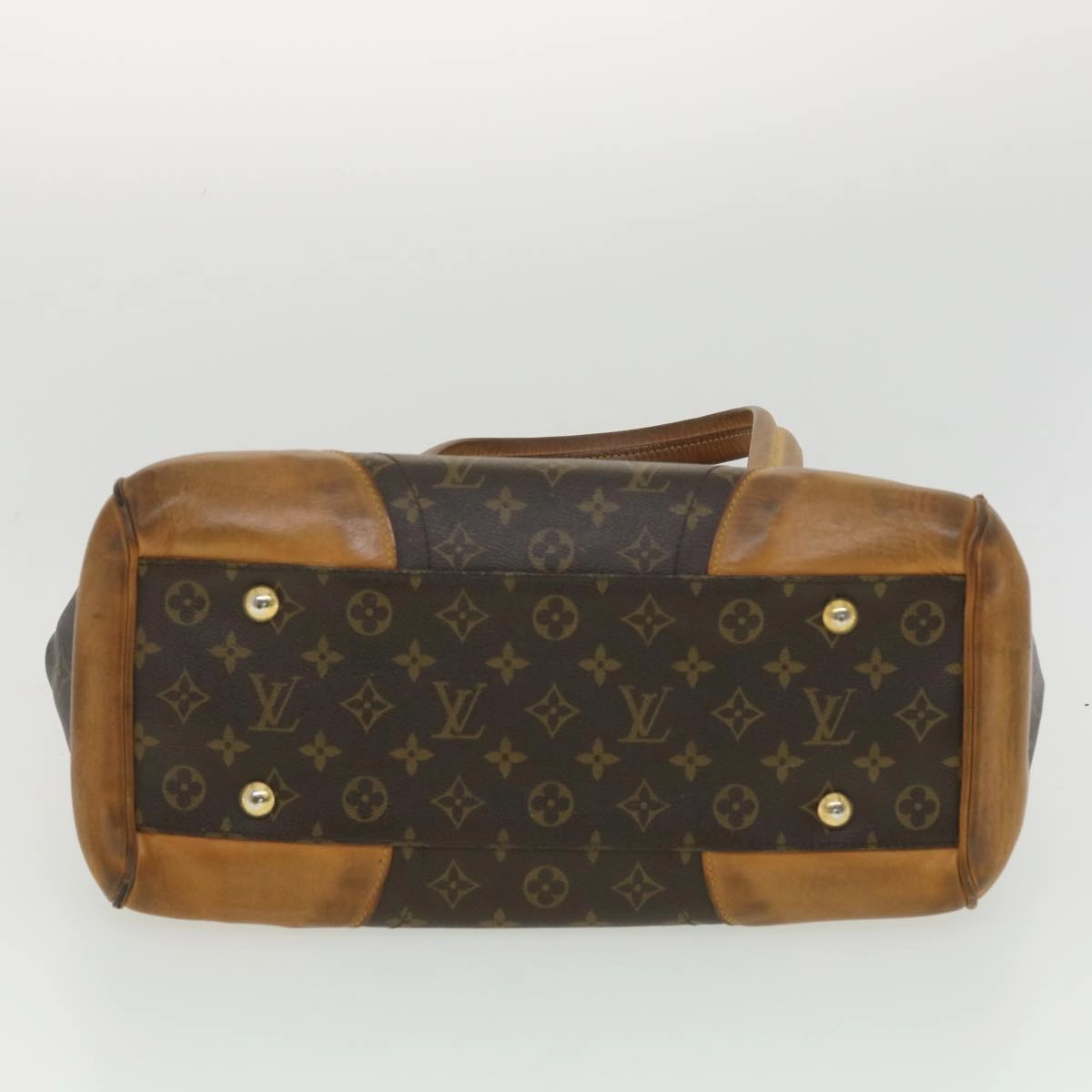 LOUIS VUITTON Monogram Beverly GM Shoulder Bag M40120 LV yk6152B