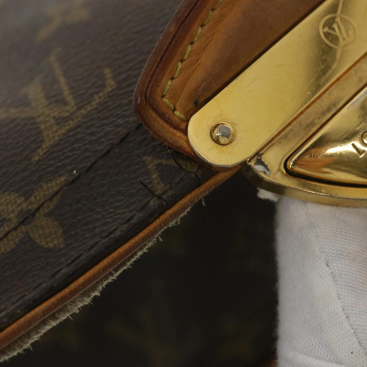 LOUIS VUITTON Monogram Beverly GM Shoulder Bag M40120 LV yk6152B