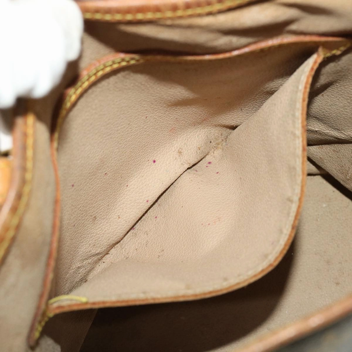 LOUIS VUITTON Monogram Bucket PM Shoulder Bag M42238 LV fm2248
